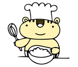 A Tiger Stripe-pants TORA-CCHI sticker #12052510