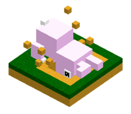 VOXEL ZOO sticker #12052775
