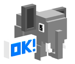 VOXEL ZOO sticker #12052779