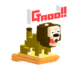 VOXEL ZOO sticker #12052791