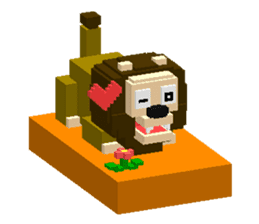 VOXEL ZOO sticker #12052793