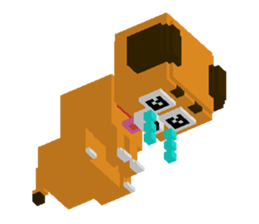 VOXEL ZOO sticker #12052807