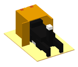 VOXEL ZOO sticker #12052811