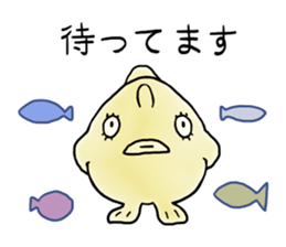 Deep Creatures [Run, Frogfish, Run] sticker #12053129