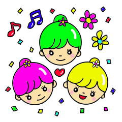 Dumplings hair's girls 2nd