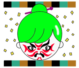 Dumplings hair's girls 2nd sticker #12053164