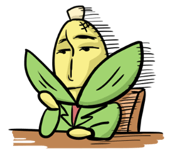 Office worker morokosshi sticker #12053218