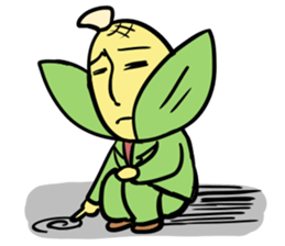 Office worker morokosshi sticker #12053237