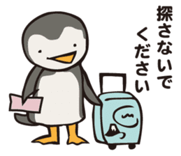 PIGPONG's Mr. Penguin sticker #12053328