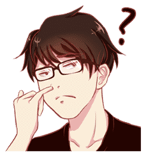 That One Guy With Glasses. sticker #12053416