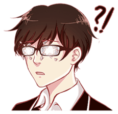 That One Guy With Glasses. sticker #12053417