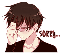 That One Guy With Glasses. sticker #12053421