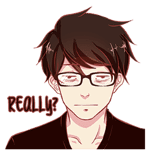 That One Guy With Glasses. sticker #12053423