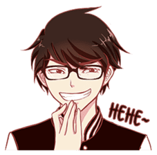 That One Guy With Glasses. sticker #12053427