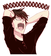 That One Guy With Glasses. sticker #12053447