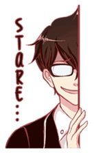 That One Guy With Glasses. sticker #12053448