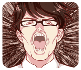 That One Guy With Glasses. sticker #12053450