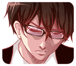 That One Guy With Glasses. sticker #12053453