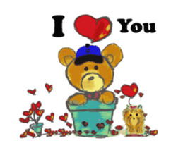 Lovely Rossy Bears sticker #12053496