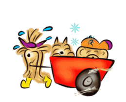 Lovely Rossy Bears sticker #12053498