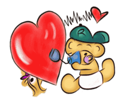 Lovely Rossy Bears sticker #12053517