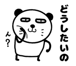 pa panda-? sticker #12053561