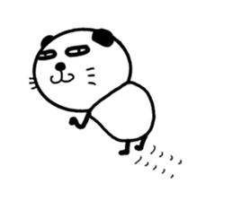 pa panda-? sticker #12053568