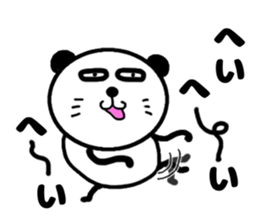 pa panda-? sticker #12053579