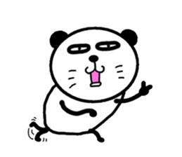 pa panda-? sticker #12053597