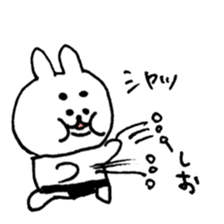 sumo rabbit life sticker #12054894