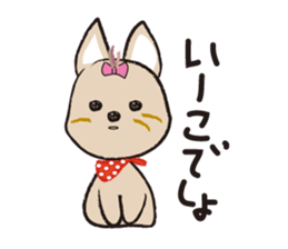 yorkie Jenny sticker #12054926