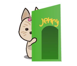 yorkie Jenny sticker #12054937