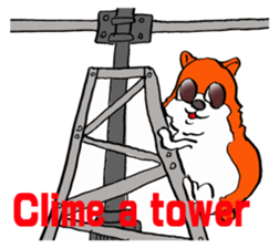 CQ Hamster HAM radio sticker #12054982