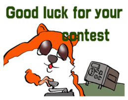 CQ Hamster HAM radio sticker #12054999