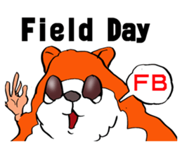 CQ Hamster HAM radio sticker #12055004