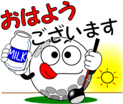 Golf of meeting 3 "Honorific Edition" sticker #12055246