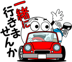 Golf of meeting 3 "Honorific Edition" sticker #12055256