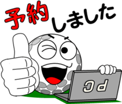 Golf of meeting 3 "Honorific Edition" sticker #12055258