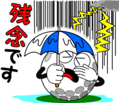 Golf of meeting 3 "Honorific Edition" sticker #12055270