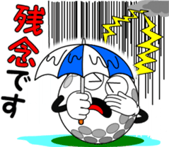 Golf of meeting 3 "Honorific Edition" sticker #12055270