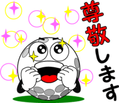 Golf of meeting 3 "Honorific Edition" sticker #12055279