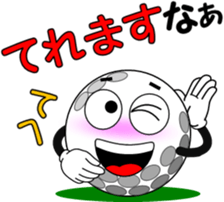 Golf of meeting 3 "Honorific Edition" sticker #12055281