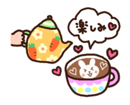 Hot cappuccino sticker2 sticker #12055336