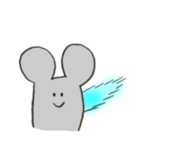 Mouse's name is Hasegawa sticker #12055361