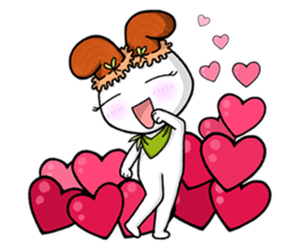 Happy Ambassador Bunny Winnie sticker #12055405