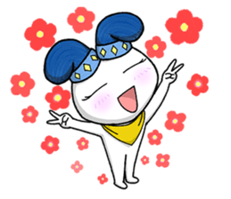 Happy Ambassador Bunny Winnie sticker #12055414