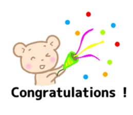 Bear of the pale color . sticker #12055533