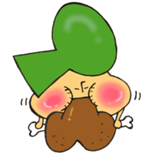 Mr. ancient burial mound mushroom sticker #12055752