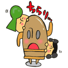 Mr. ancient burial mound mushroom sticker #12055758