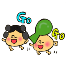 Mr. ancient burial mound mushroom sticker #12055763